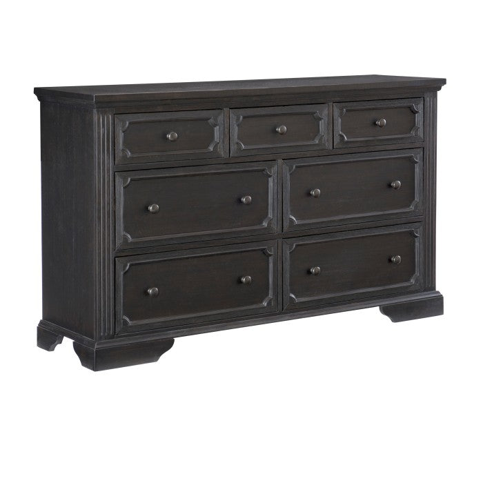 Bolingbrook Wire-Brushed Charcoal Dresser
