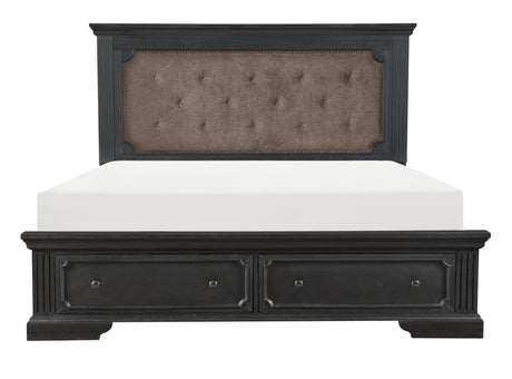 Bolingbrook Queen Platform Bed With Footboard Storage