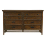 Frazier Park Brown Cherry Dresser