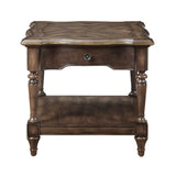 Heath Court Brown Oak End Table