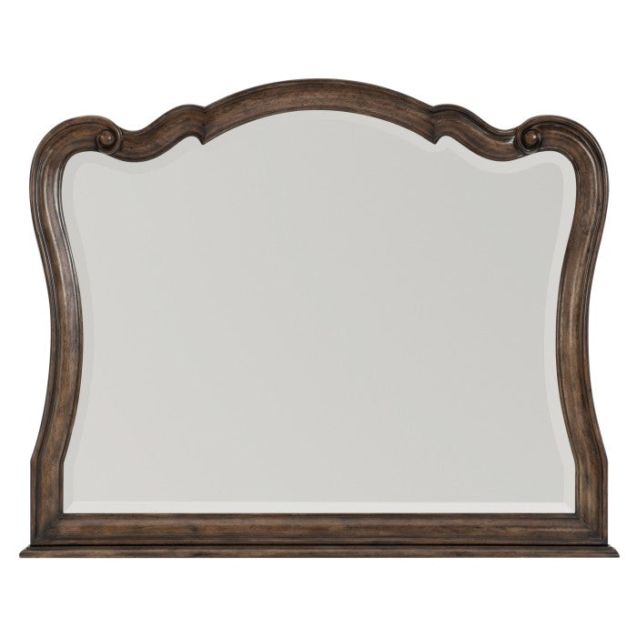 Heath Court Brown Oak Mirror (Mirror Only)