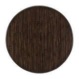 Cardano Driftwood Charcoal Round Dining Table