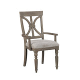 Cardano Driftwood Brown Dining Arm Chair