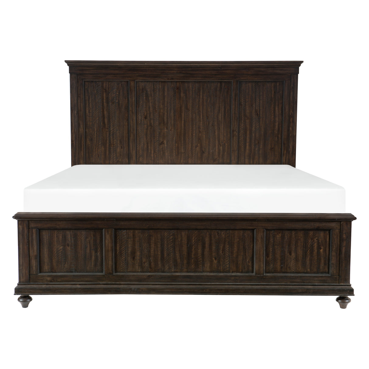 Cardano Driftwood Charcoal Queen Bed