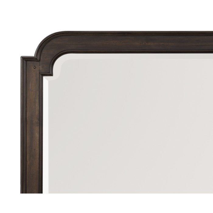 Cardano Driftwood Charcoal Mirror