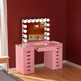 April Promotion! Lisa Vanity Set with Marilyn Vanity Mirror