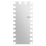 Marilyn Hollywood Vanity Mirror - Full Length Wall Mountable Vanity Mirror with 24 Dimmable LED Bulbs