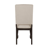 Begonia Grayish Brown Side Chair