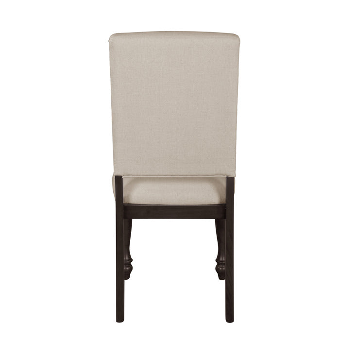 Begonia Grayish Brown Side Chair