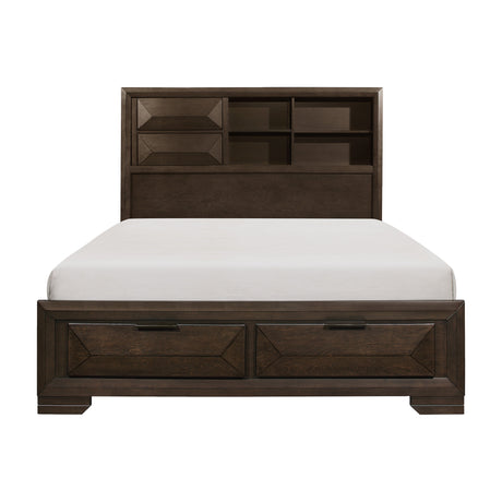 Chesky Eastern King Platform Bed With Footboard Storage