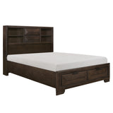 Chesky California King Platform Bed With Footboard Storage