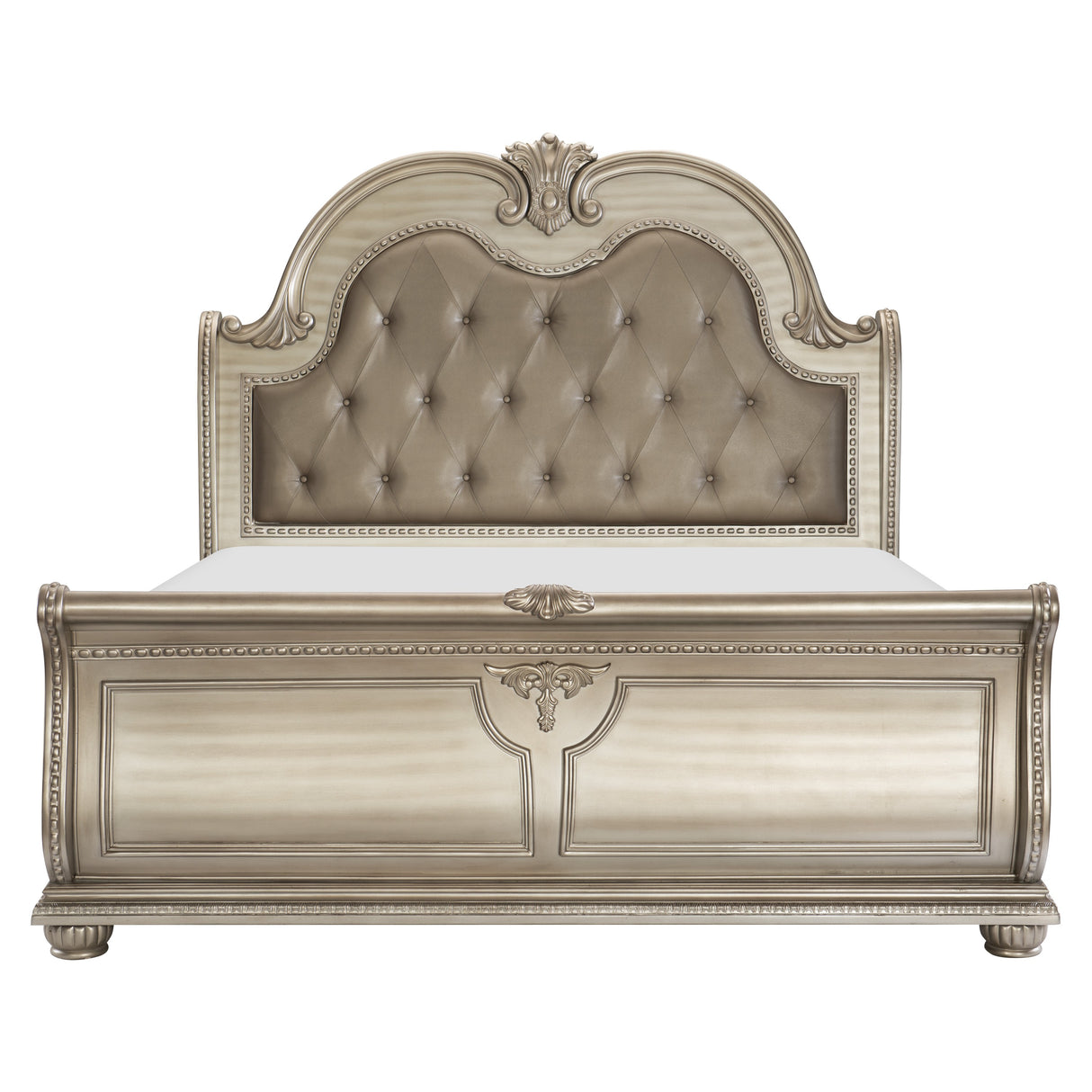 Cavalier Silver California King Bed