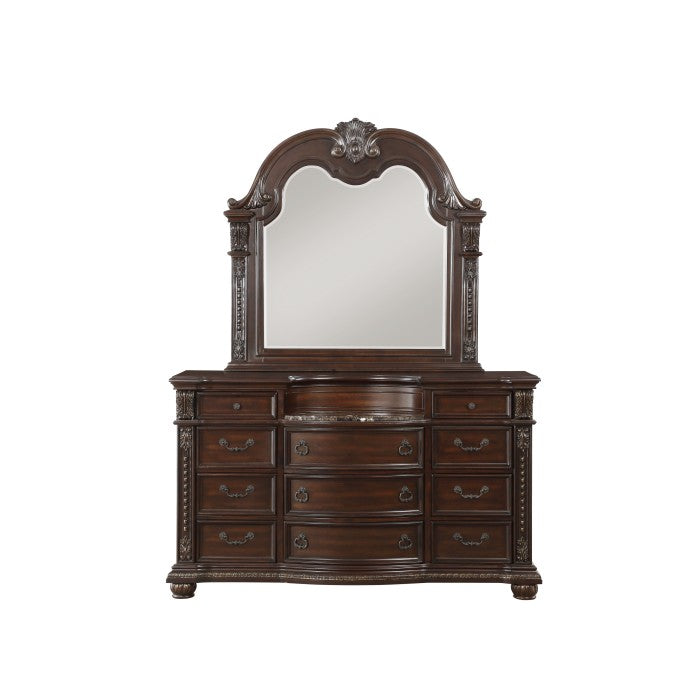 Cavalier Dark Cherry Mirror (Mirror Only)