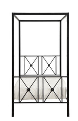 Rapa Black Twin Platform Bed