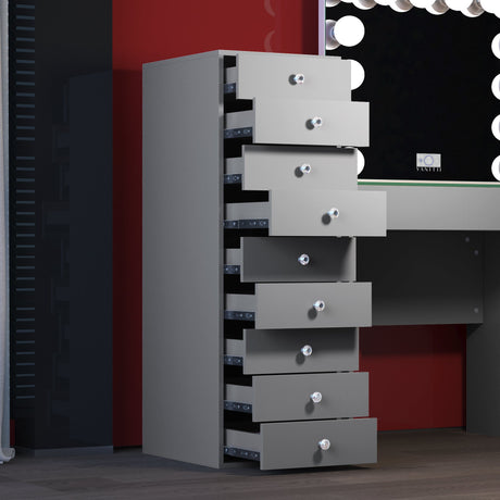 9-Drawer Makeup Vanity Storage Unit
