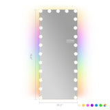 Hollywood Vanity Mirror - Full Length Vanity Mirror with Bluetooth Speaker