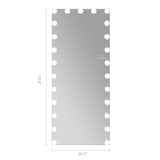 Hollywood Vanity Mirror - Full Length Vanity Mirror with RGB Lighting