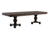Hill Cherry With Gold Tipping Double Pedestal Dining Table