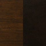 Murphy Wood Counter Height Swivel Bar Chair Dark Brown