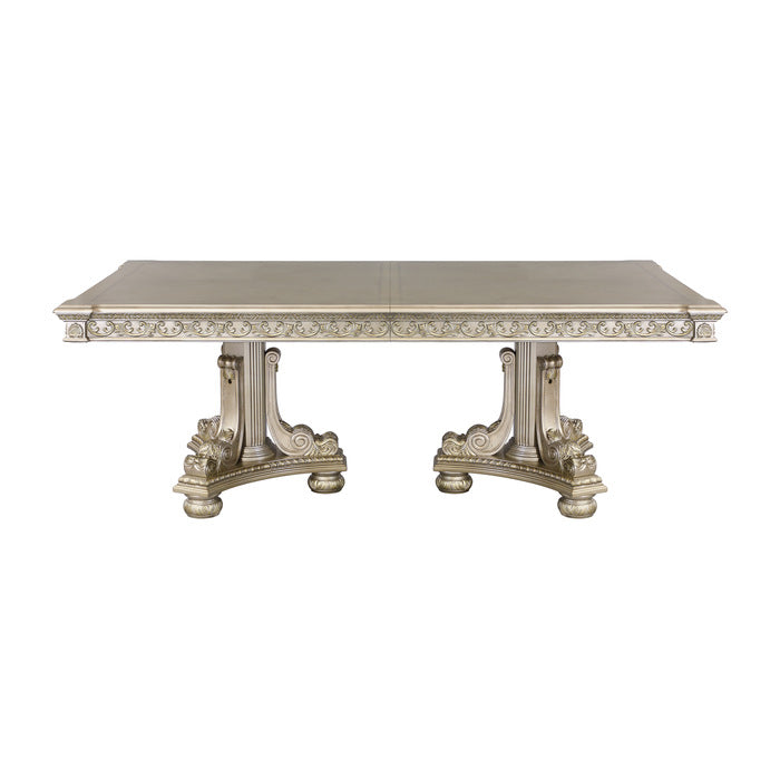 Catalonia Platinum Gold Dining Table