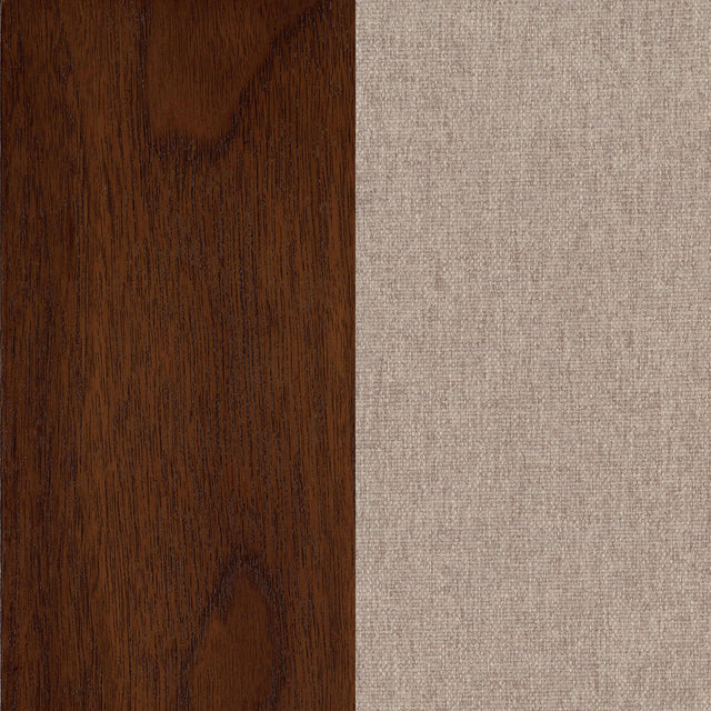 Briarwood Mango Oak 7-Piece Extension Leaf Dining Table Set