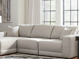 Next-Gen Gaucho Gray 3-Piece Left-Arm Facing Sectional Sofa With Chaise