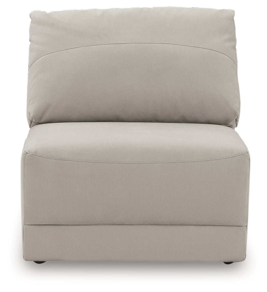 Next-Gen Gray Gaucho Armless Chair
