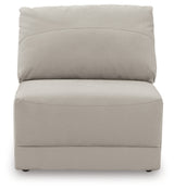 Next-Gen Gray Gaucho Armless Chair