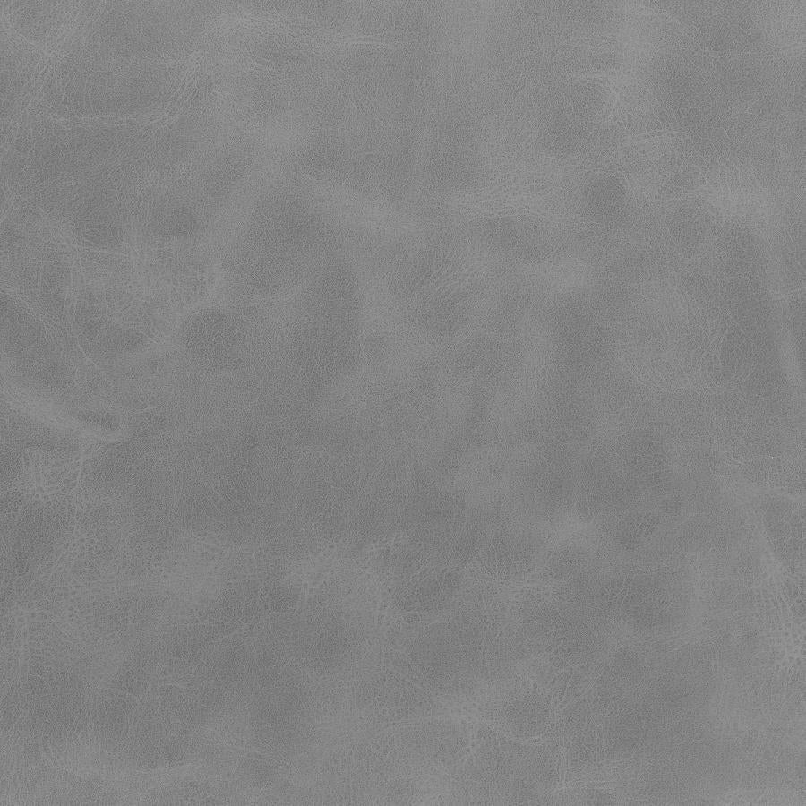 Earnest Solid Back Upholstered Bar Stools Grey And Black (Set Of 2)