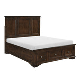 Eunice Queen Platform Bed With Footboard Storage
