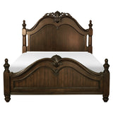 Belvieu Dark Cherry California King Bed