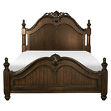 Belvieu Dark Cherry California King Bed