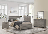 Waldorf Dark Gray Queen Bed
