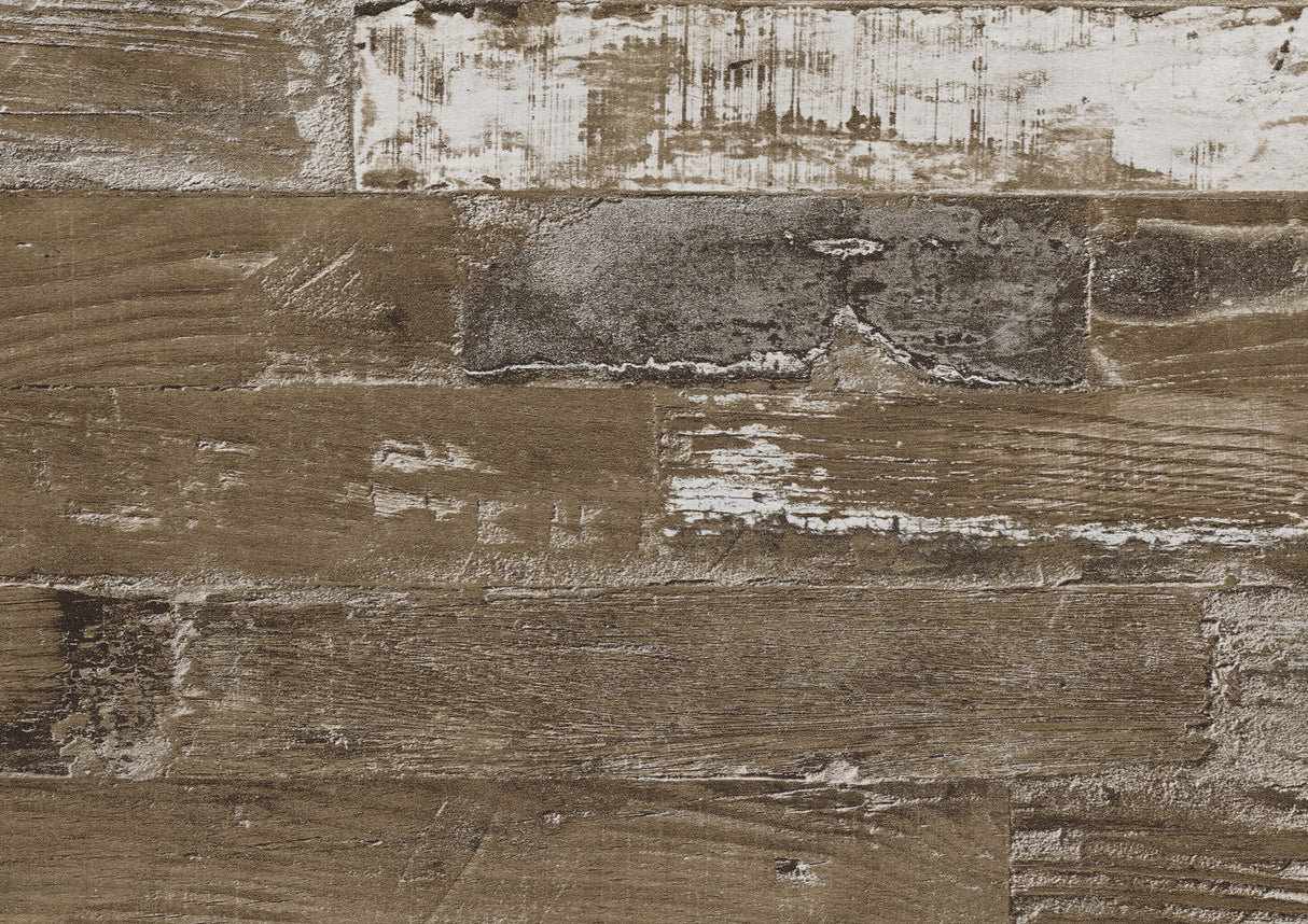 Nashville Antique White And Brown Queen Bed