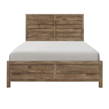 Mandan Weathered Pine Queen Bed