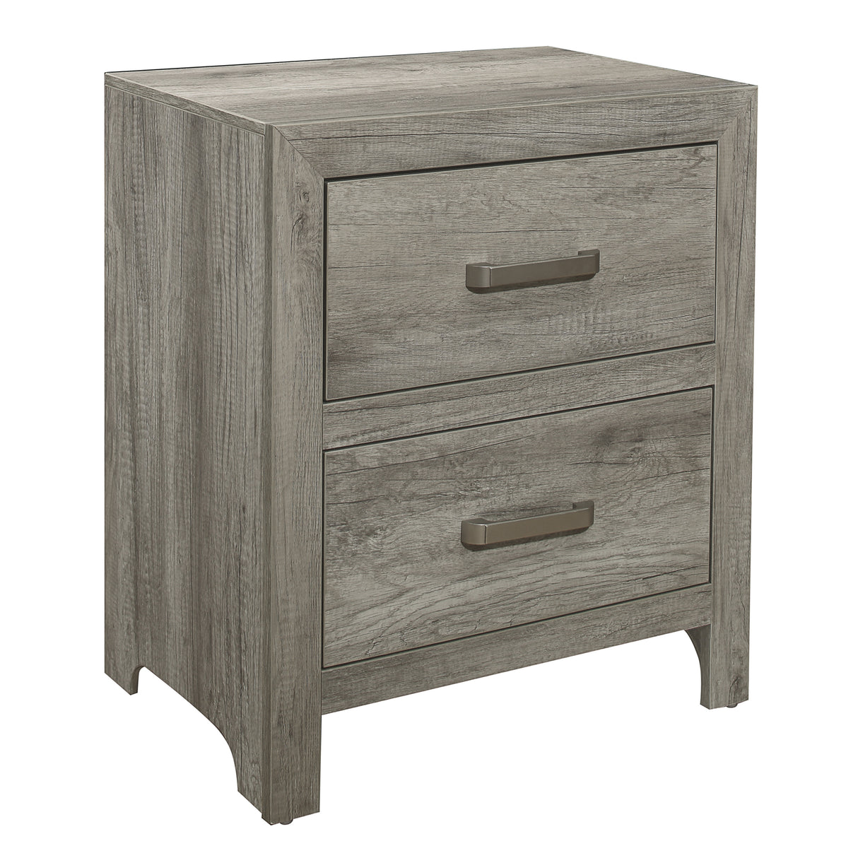 Mandan Weathered Gray Nightstand