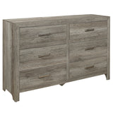 Mandan Weathered Gray Dresser