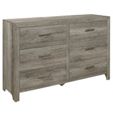 Mandan Weathered Gray Dresser