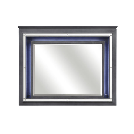 Allura Gray Mirror, Led Lighting