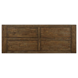 Coleman Rustic Golden Brown 5-Piece Counter Height Dining Set