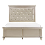 Celandine Silver Queen Bed