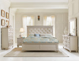 Celandine Silver Queen Bed