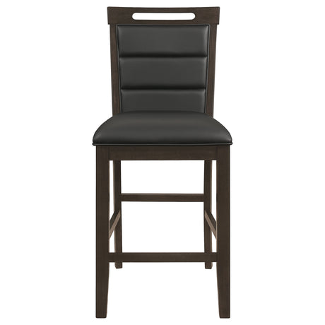 Prentiss Cappuccino 7-Piece Butterfly Leaf Dining Table Set