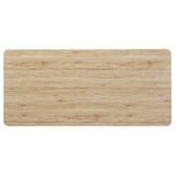 Altus Natural Oak 80-Inch Composite Wood Dining Table