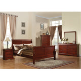 Louis Cherry Finish Philippe Iii Mirror