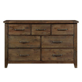 Jerrick Burnished Brown Dresser