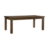 Jerrick Burnished Brown Dining Table