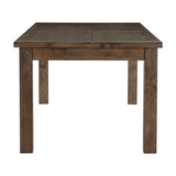 Jerrick Burnished Brown Dining Table