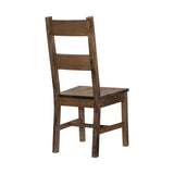 Jerrick Burnished Brown Side Chair