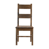 Jerrick Burnished Brown Side Chair